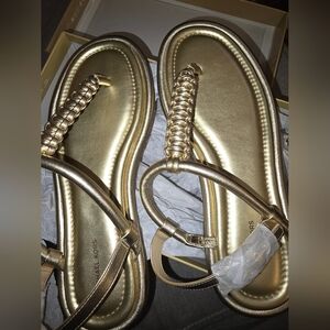 Michael Kors Gold Women's Sandals